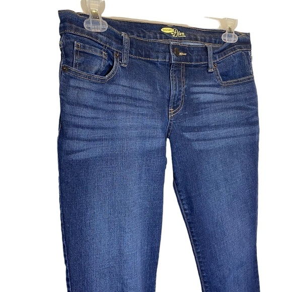 Old Navy the Diva denim jeans size 10 long low rise Bootcut stretch - Picture 2 of 7